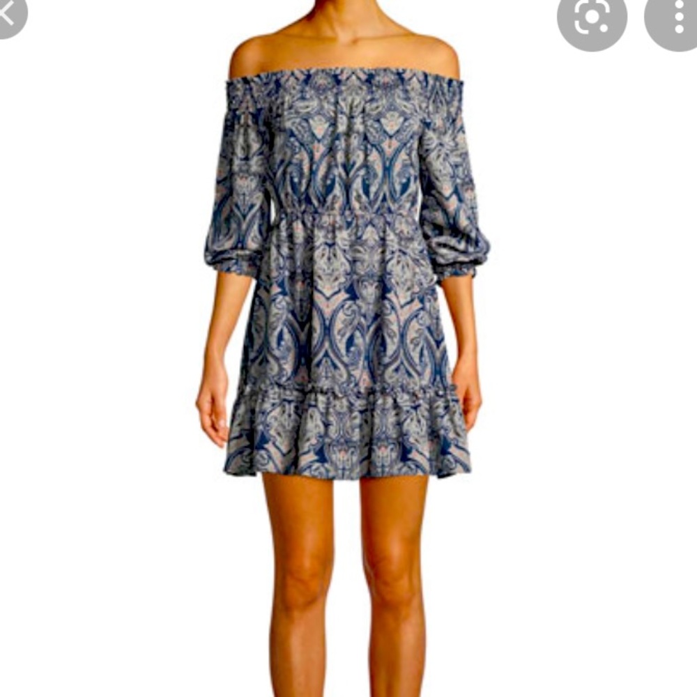 Cupcakes and Cashmere Elroy Paisley Dress